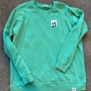Peloton Women’s Crewneck Sweater in Teal